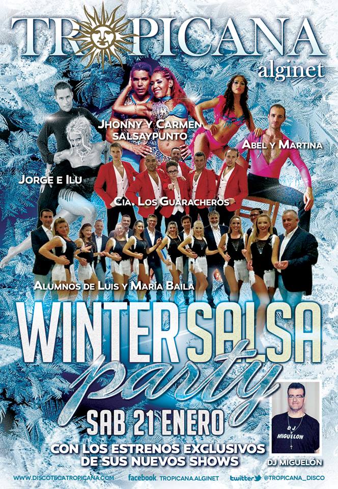 Los Guaracheros estarán en "Winter Salsa Party" n Sala Tropicana