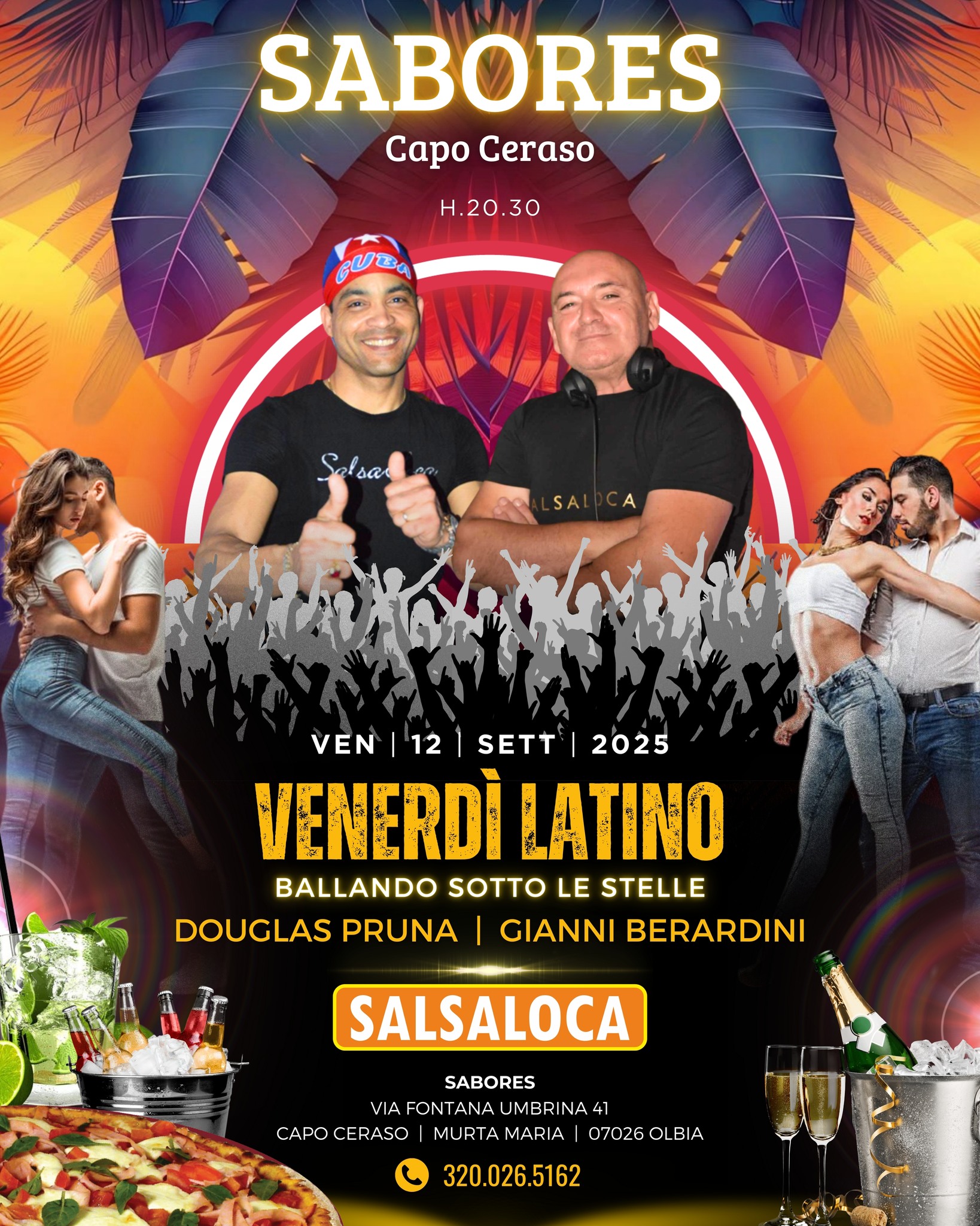 Venerdì Latino Salsaloca da Sabores