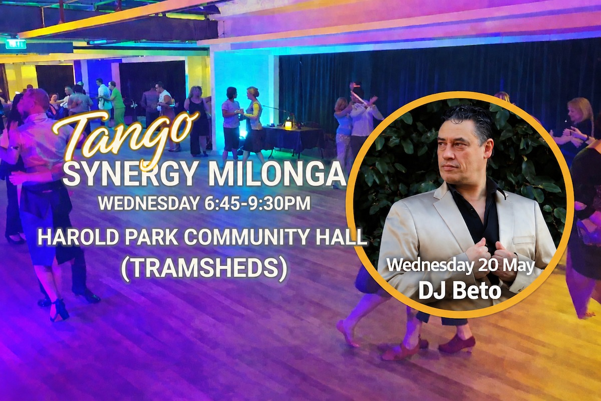 Tango Synergy Milonga @Tramshed with DJ Beto!