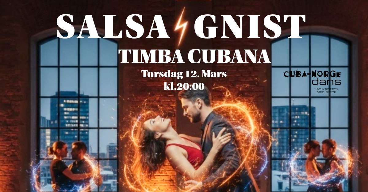 TIMBA CUBANA🕺💃Torsdag 12. Mars💃🕺