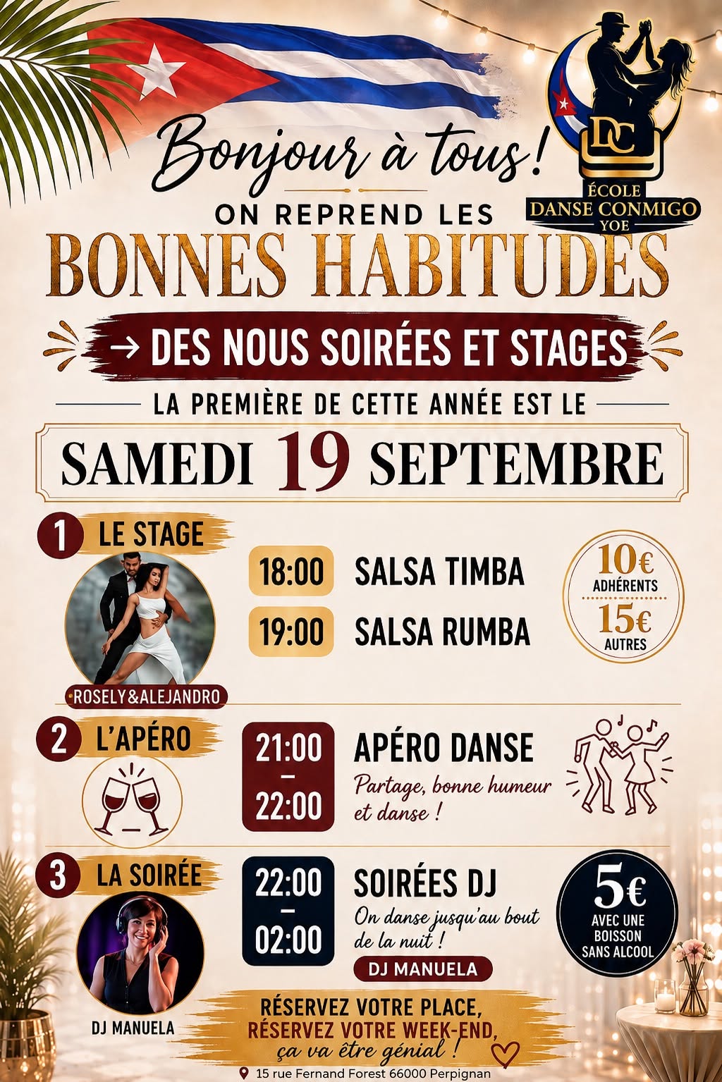 Soirée Salsa-Bachata