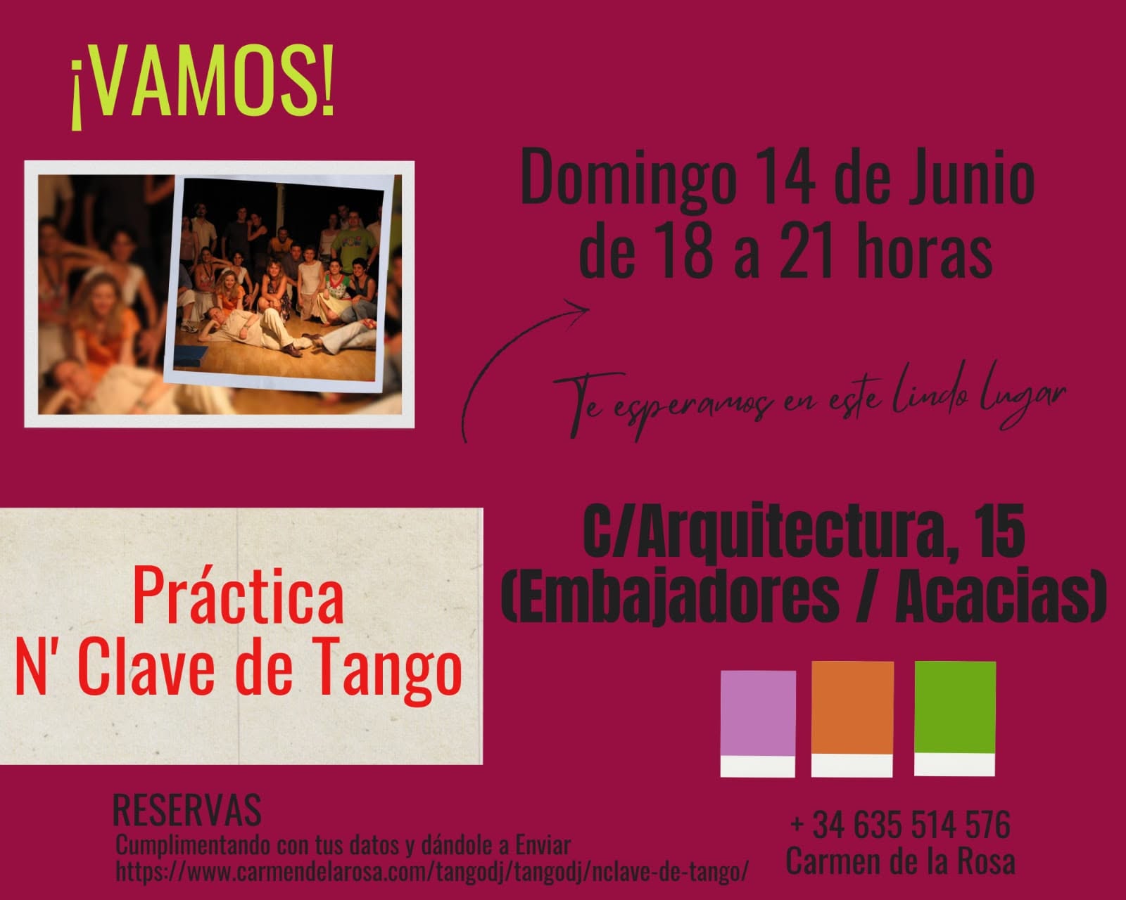 Práctica N'Clave de Tango