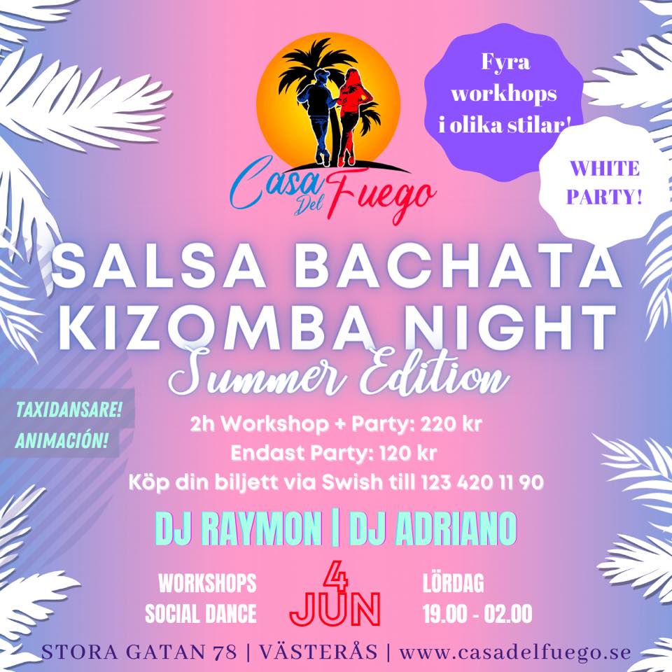 SALSA BACHATA KIZOMBA NIGHT
