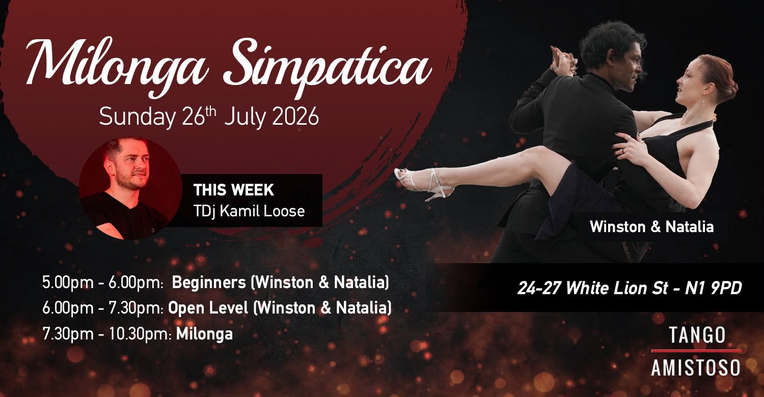 Milonga Simpatica - 26.07.2026