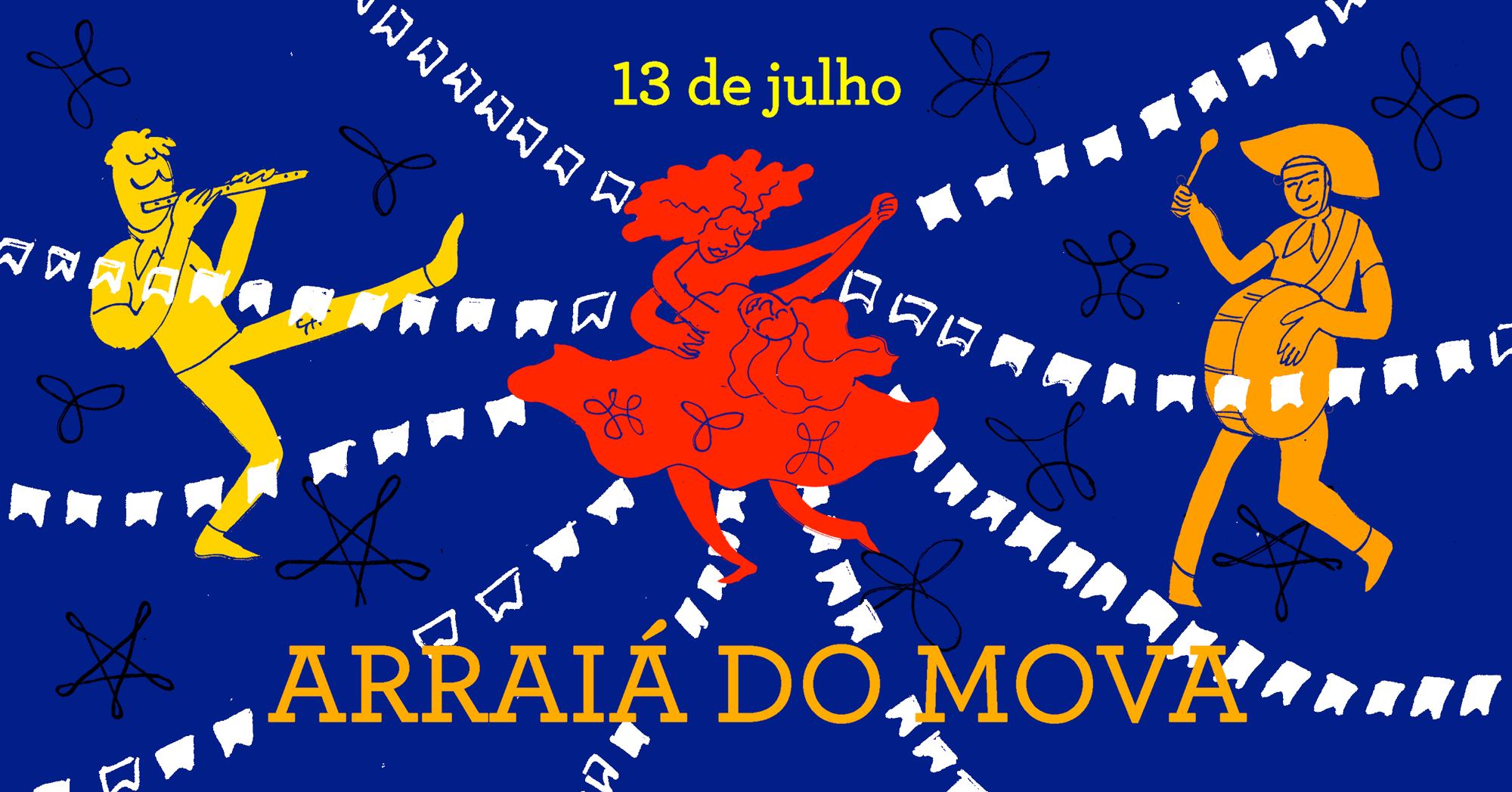 Arraiá do Mova com Rabecaria e Forró de Pife