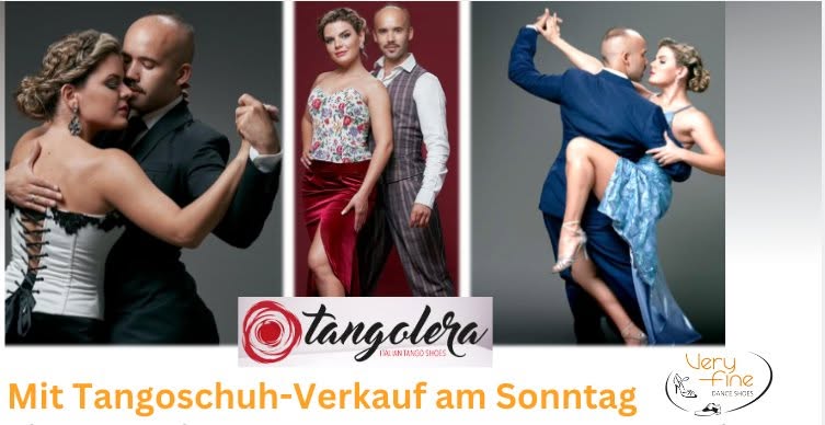 Workshop Mit Valentina Massari & Leonardo Pankow, Milonga und Tangoschuh-Verkauf