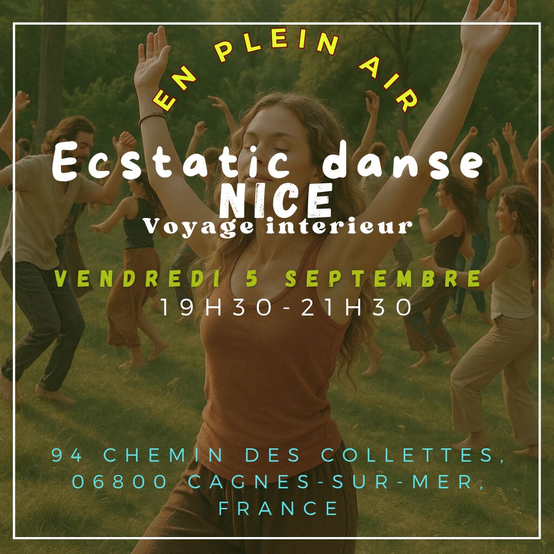 Ecstatic Danse Nice en plein air