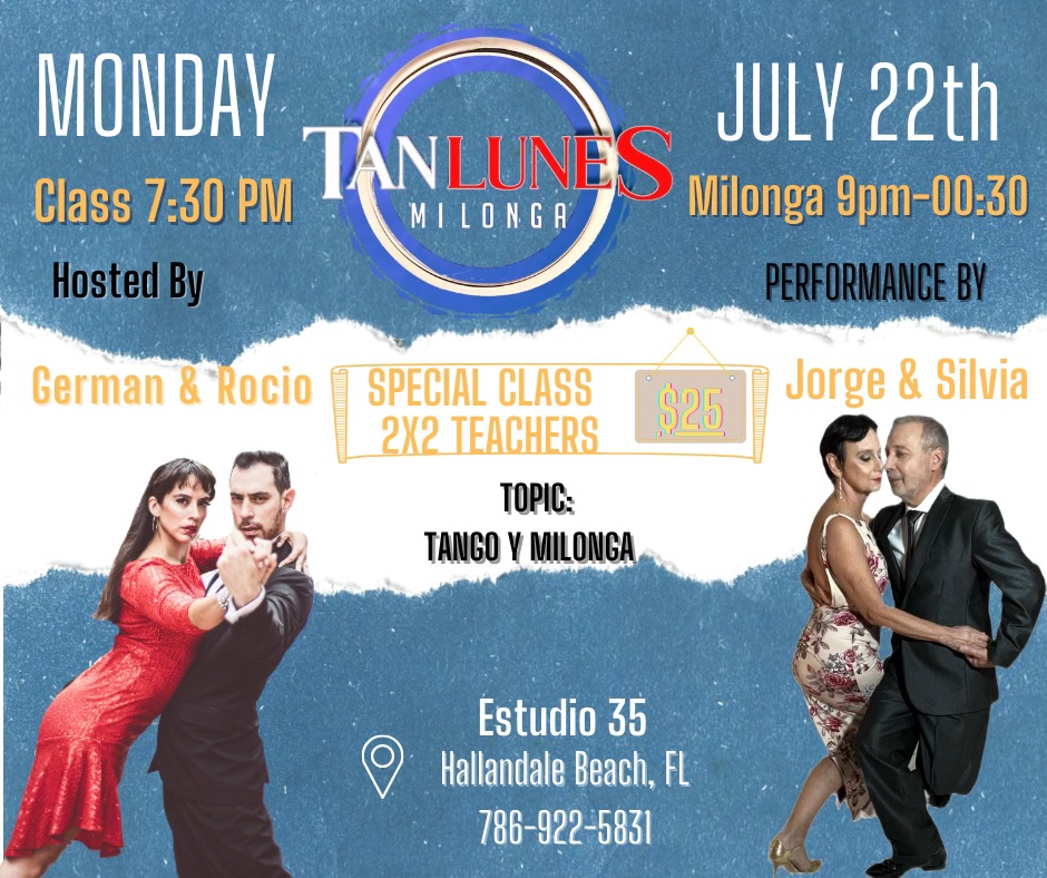 Master class by Silvia & Jorge and German & Rocio.
