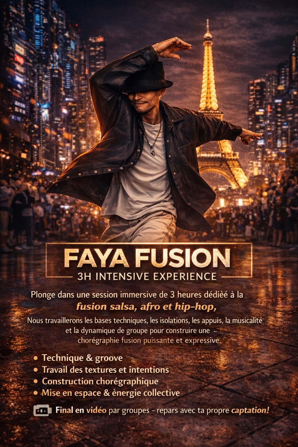 Faya fusion ( Paris studio- bleu)
