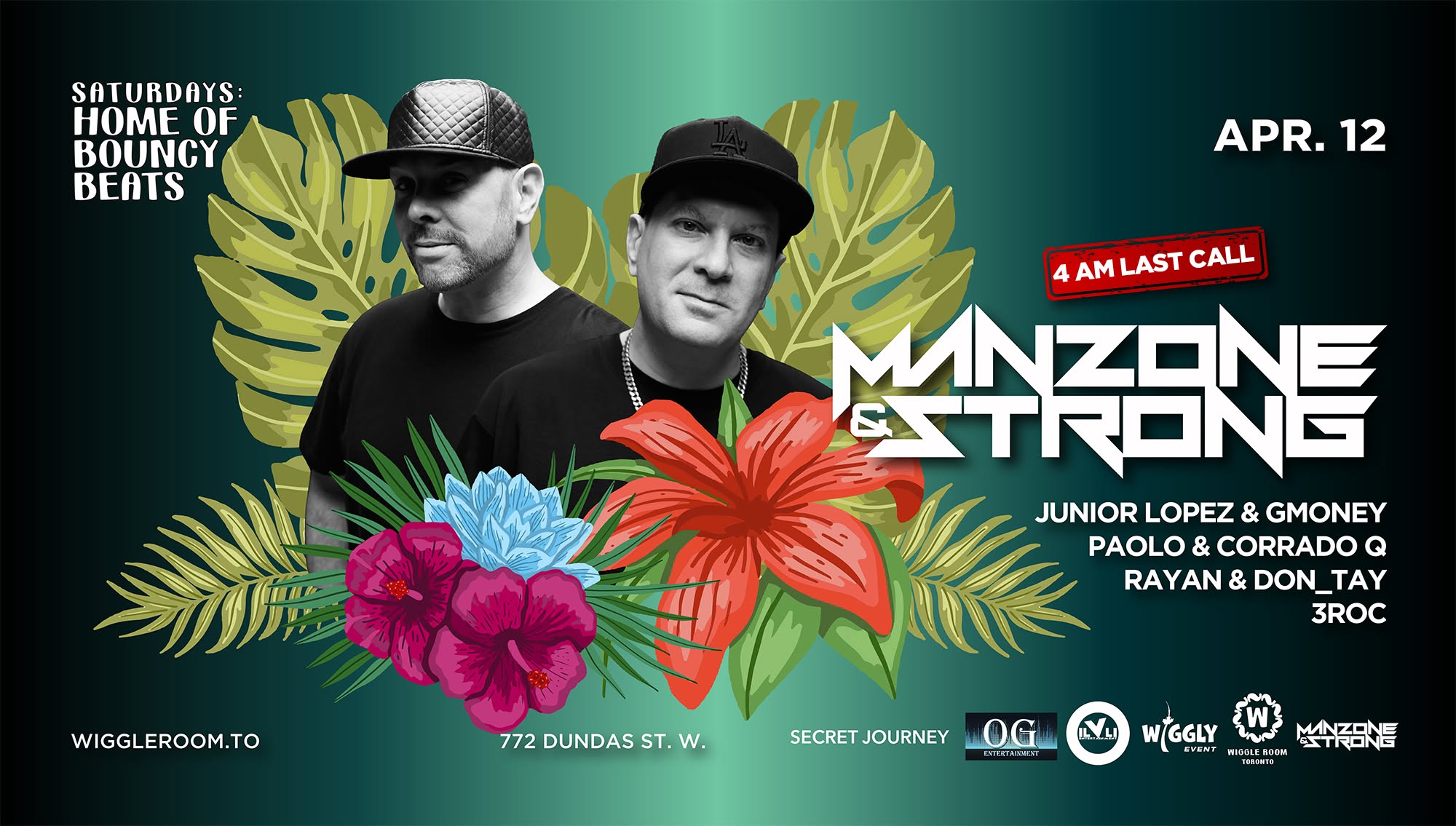 4 AM LAST CALL Spring Tribal & Bouncy Beats