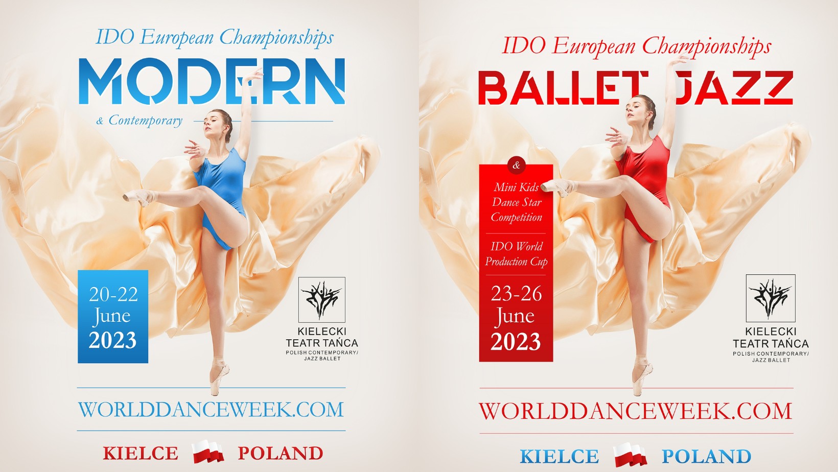 IDO European Ballet, Jazz, Modern and Contemporary Championships