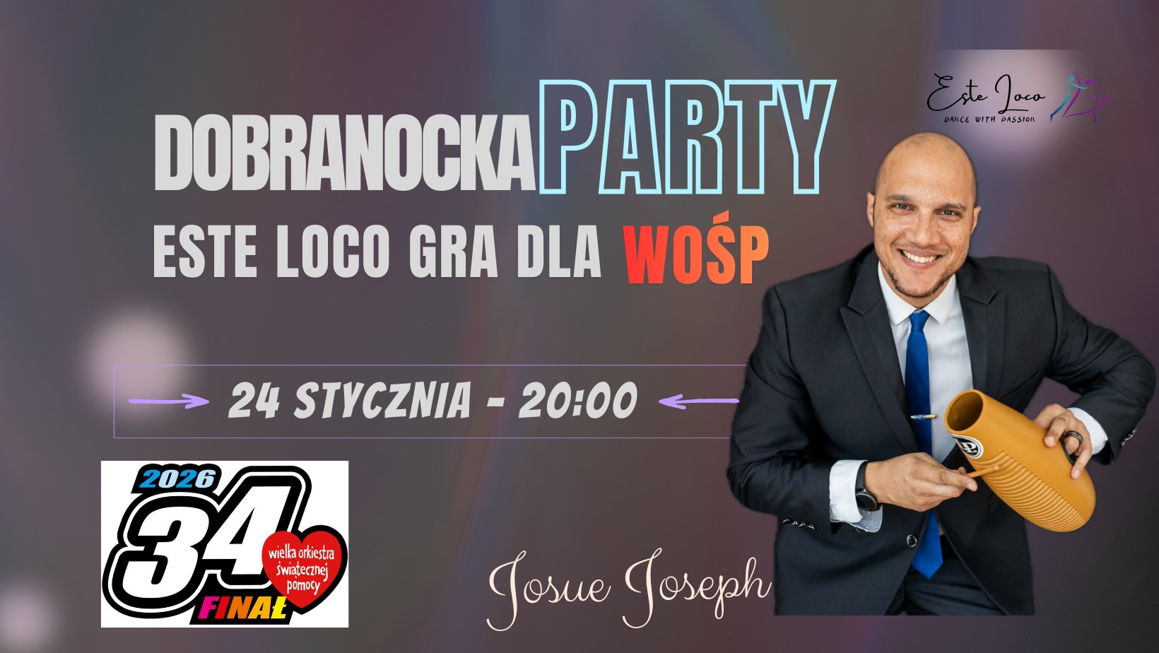 Dobranocka PARTY ESTE LOCO gra dla WOŚP