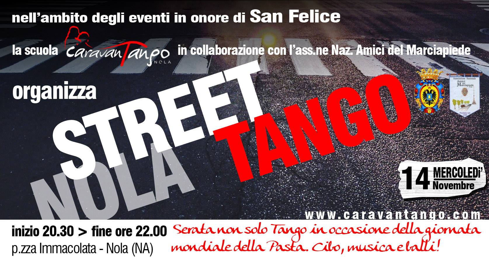 Street Tango Nola e Festa della Pasta!