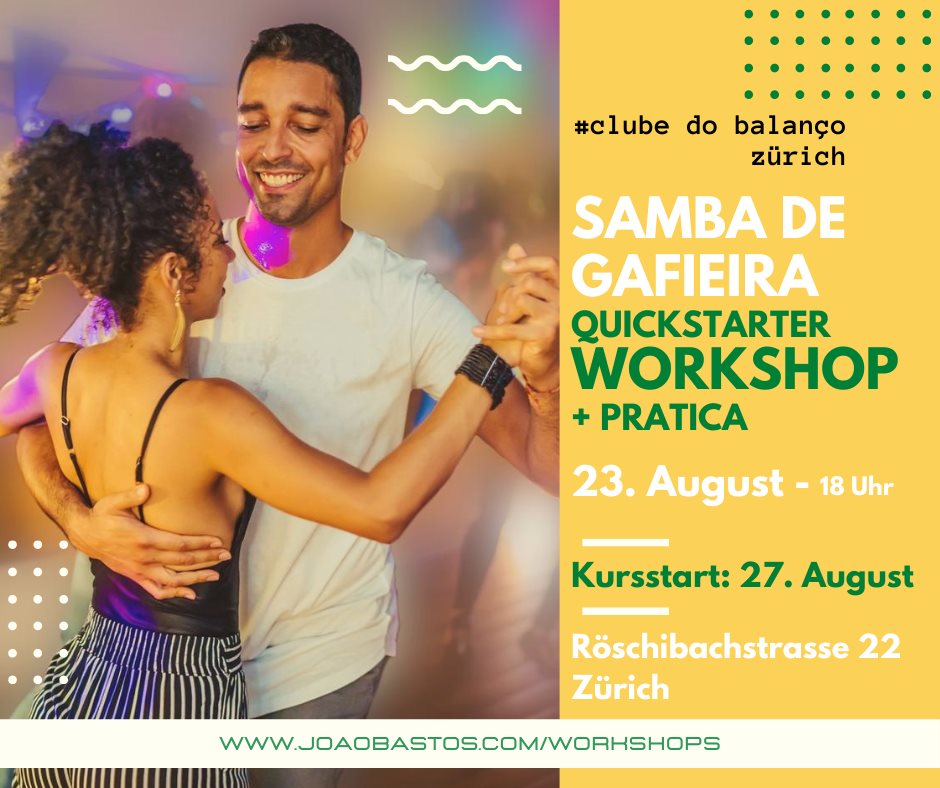 Quickstarter Samba de Gafieira - Clube do Balanço Zürich