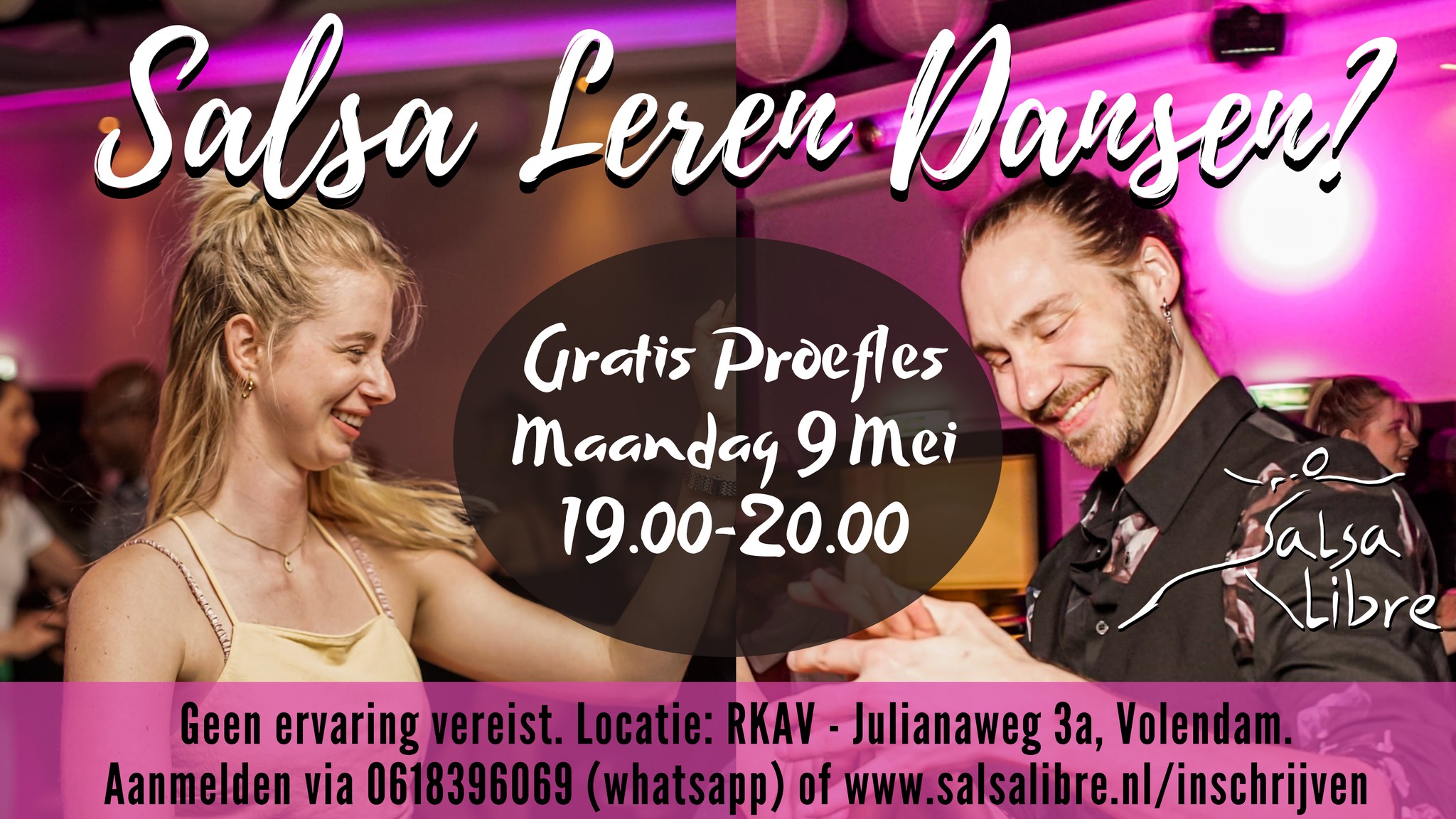 Salsa Beginners Gratis Proefles