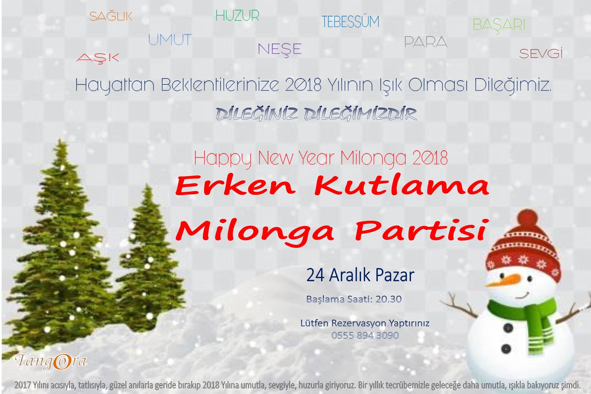 Erken Kutlama Milongası