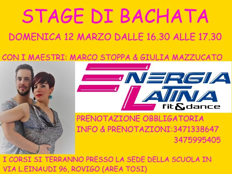 Stage Bachata Energia Latina
