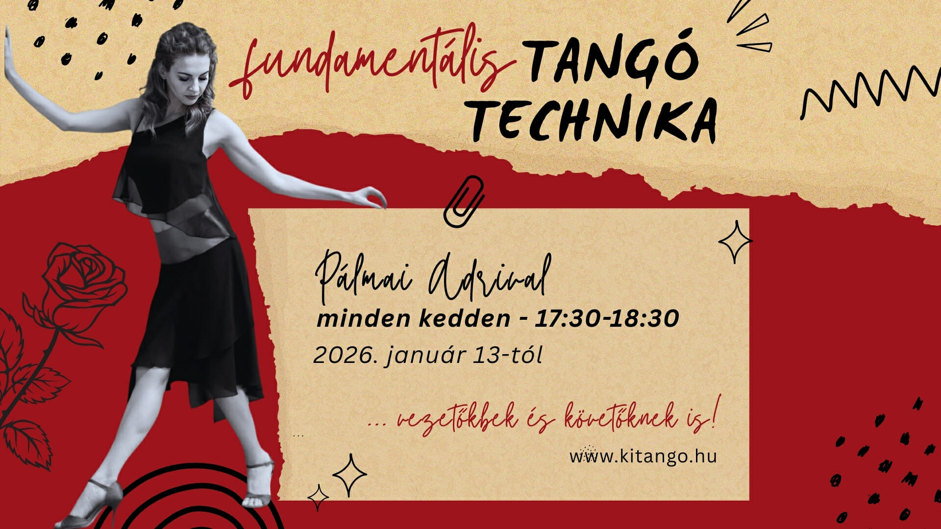 Fundamentális tangó technika - KEDD @KITango