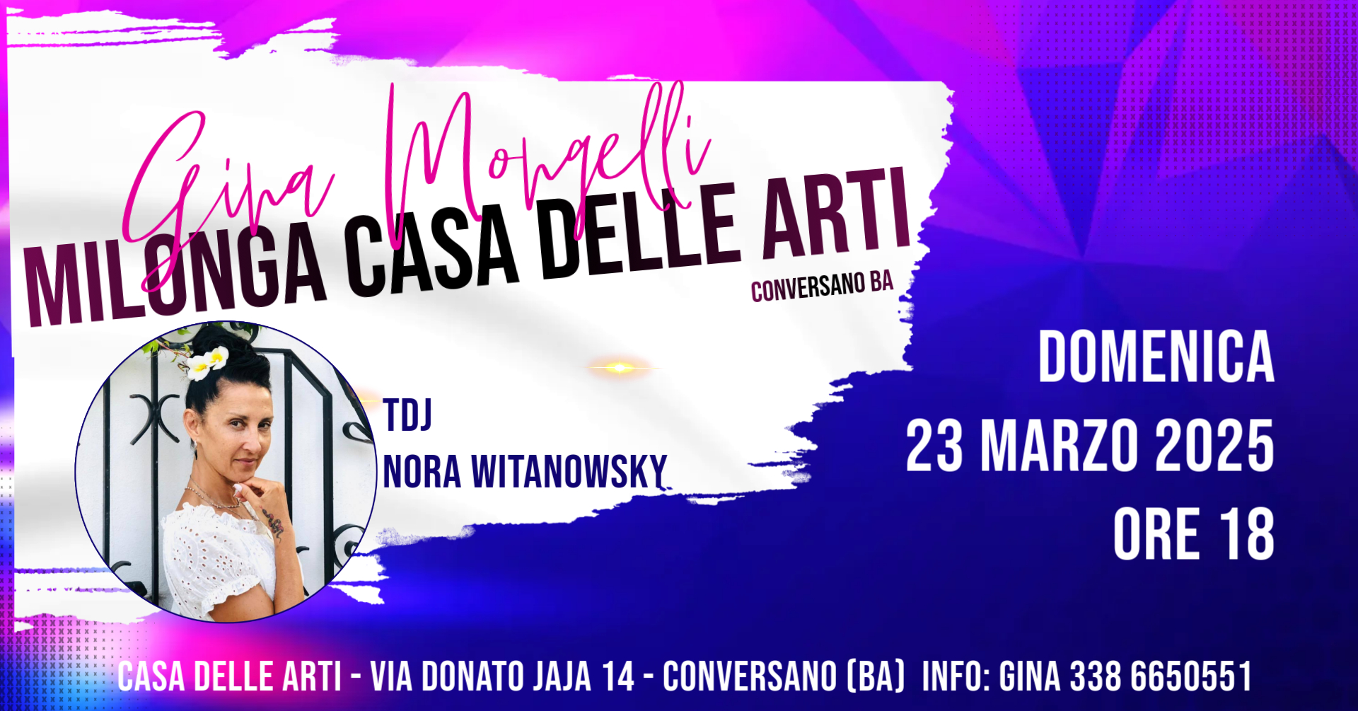 MILONGA CASA DELLE ARTI di domenica!