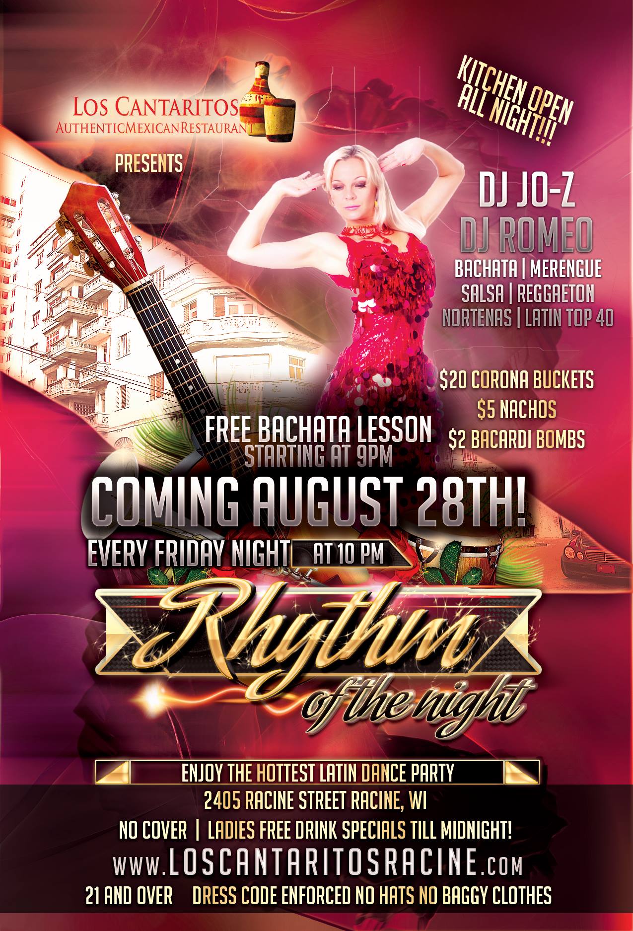 *Grand Opening Night* "Rhythm of the Night" Friday's!!!!