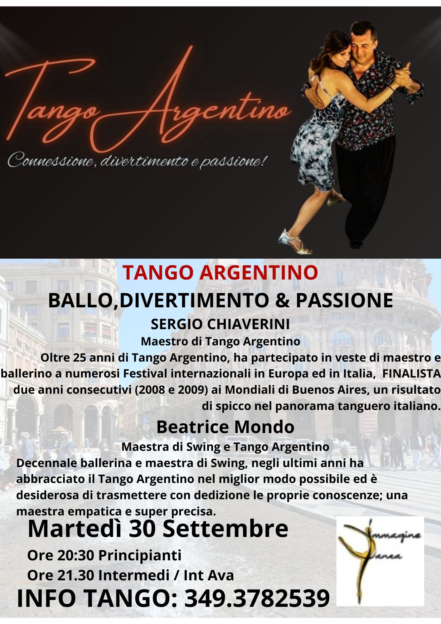 OPEN DAY IMMAGINE DANZA TANGO ARGENTINO