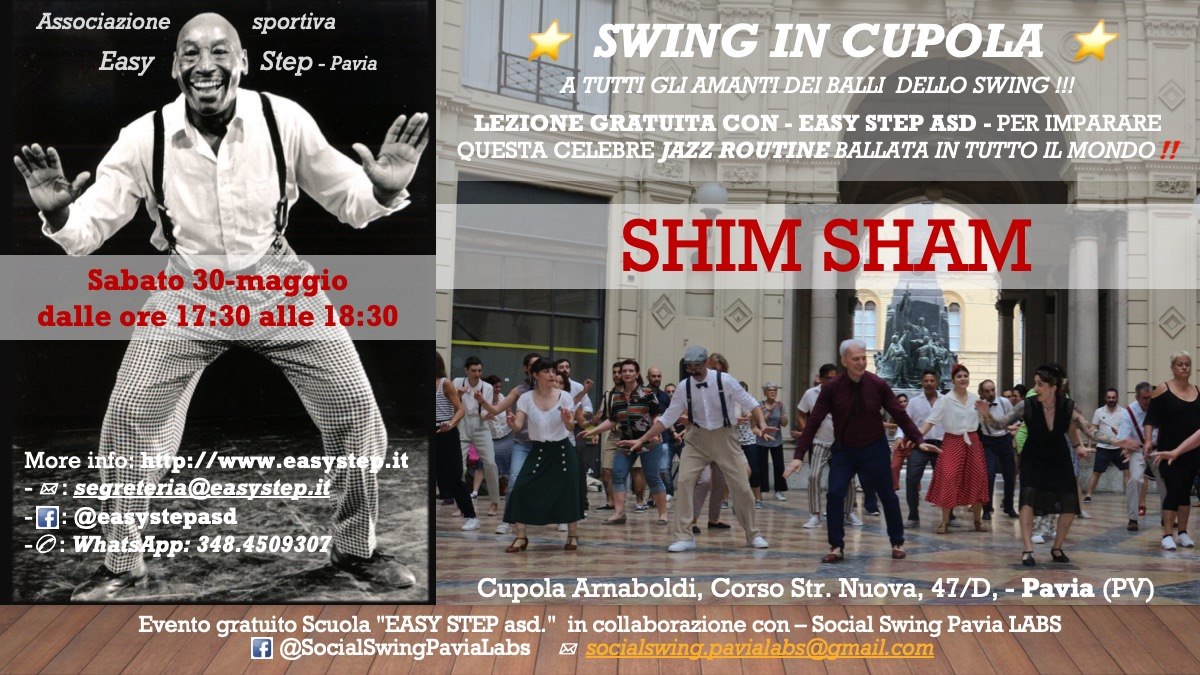 Shim Sham in Cupola Arnaboldi Pavia, parte 1 30-mag