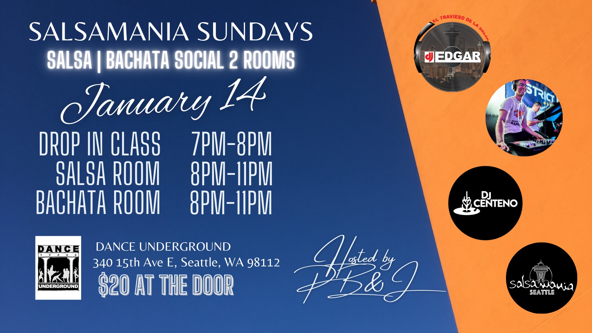 Salsamania Sundays - 2 ROOMS - Salsa Bachata Social