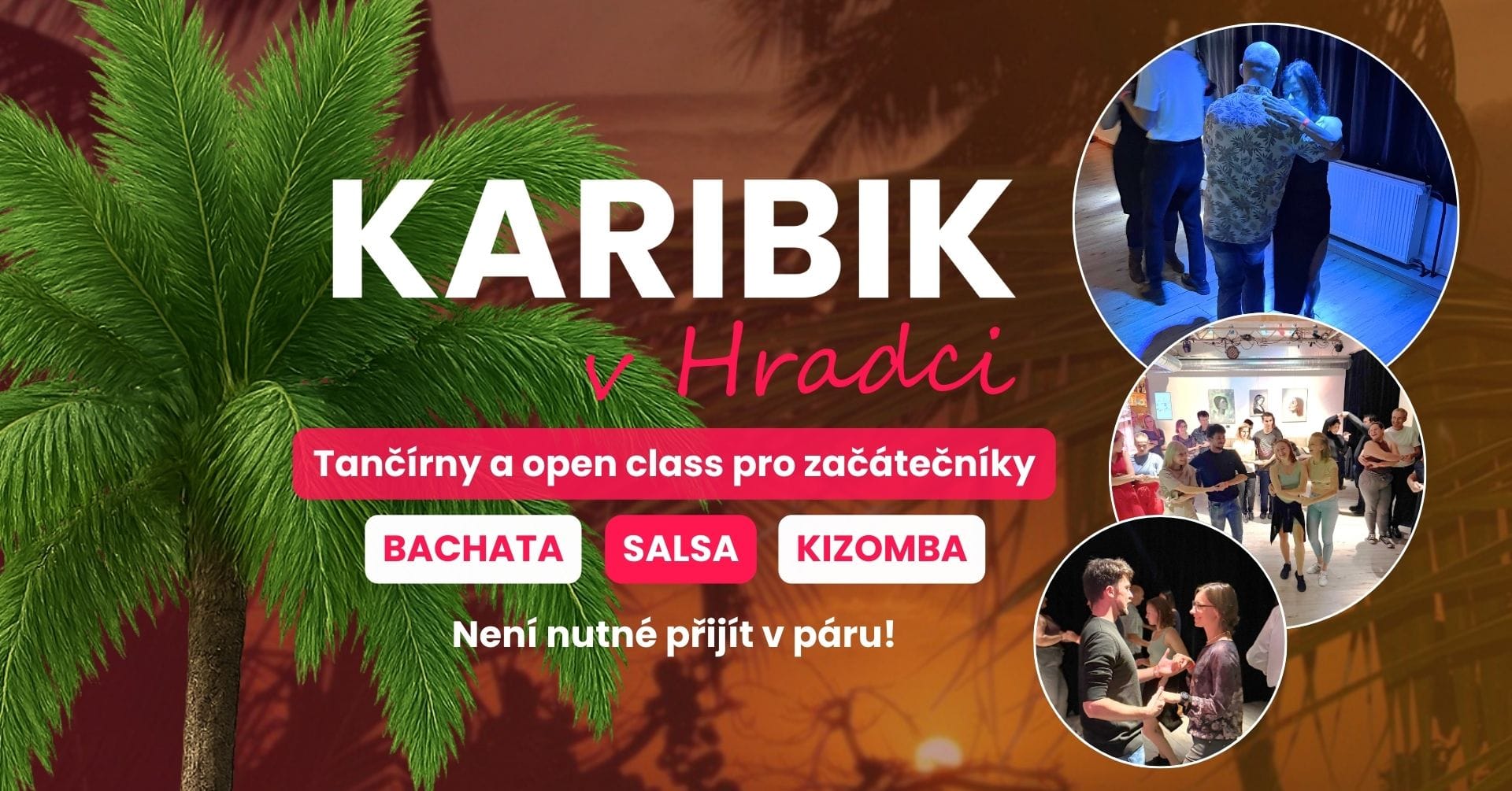 Karibik v PavijanPub Bachata, Salsa, Kizomba Tančírny a open class