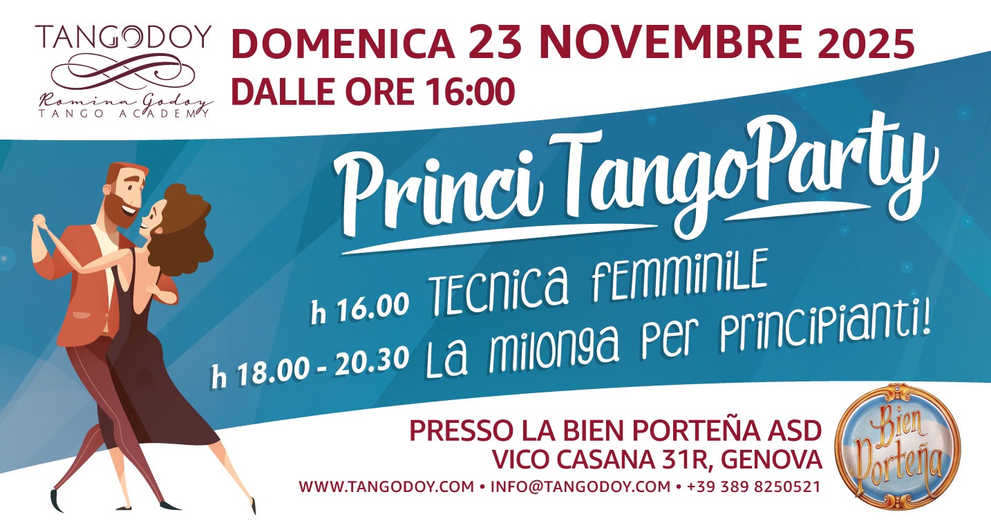 Stage TF + PrinciTangoparty Milonga Bien Porteña !