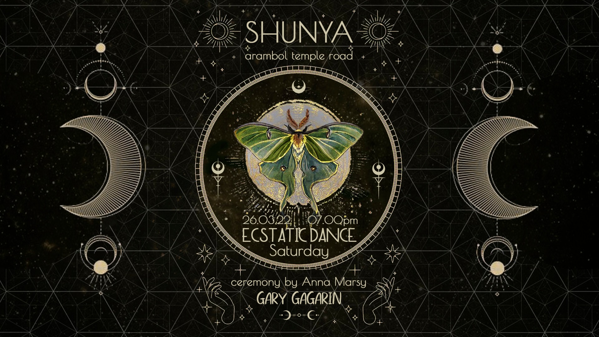 ECSTATIC DANCE ⦅⨺⦆ GARY GAGARIN