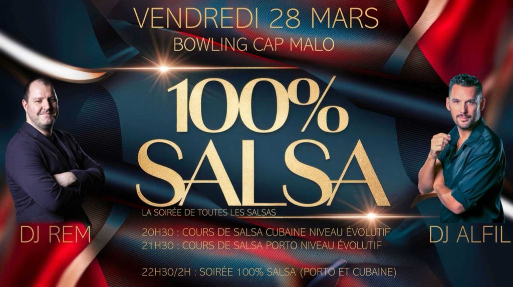 100% Salsa By DJ Rem & DJ Alfil - Mars 2025
