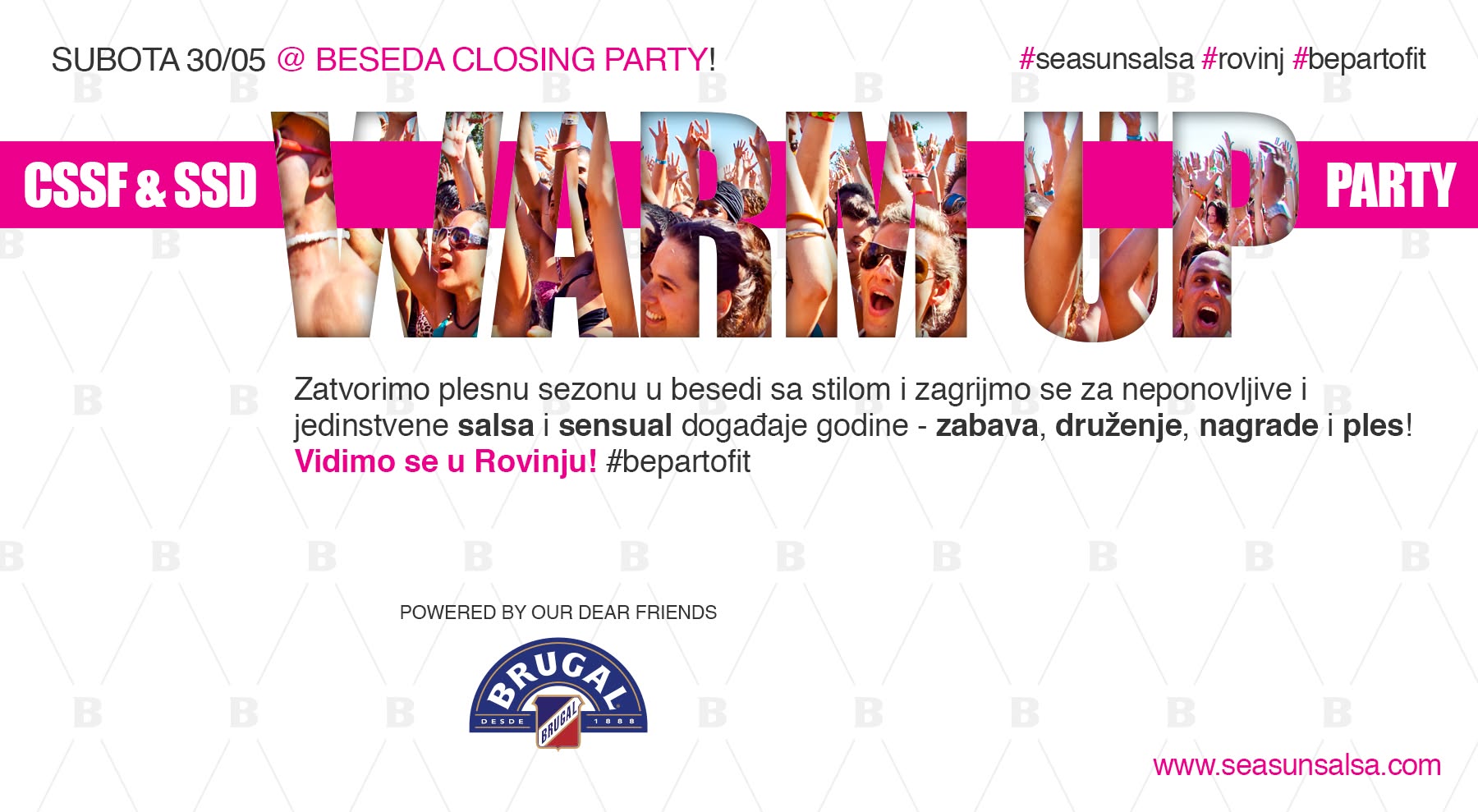 BACK 2 BESEDA VOL.8 - LOS MAMBEROS SEASON CLOSING SALSA PARTY