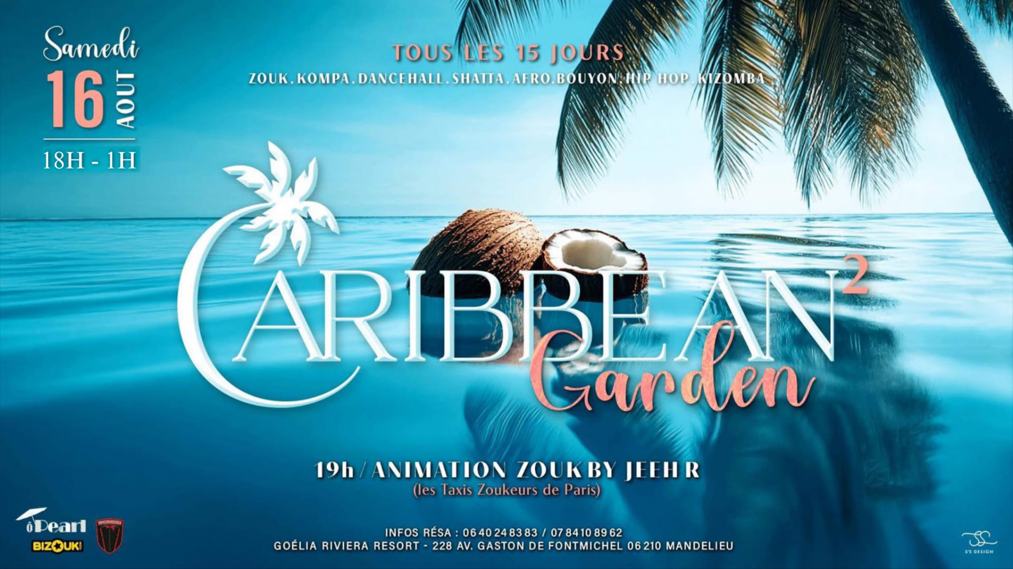 CARIBBEAN GARDEN - SAISON 2 ZOUK DANCEHALL KOMPA GOUYAD SHATTA BOUYON