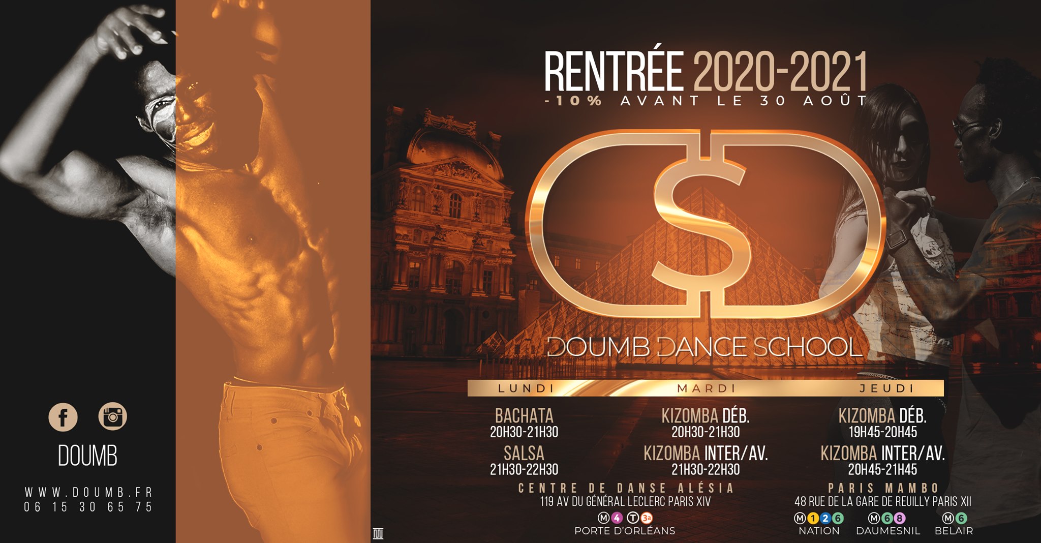 RENTREE SALSA BACHATA KIZOMBA 2020 2021