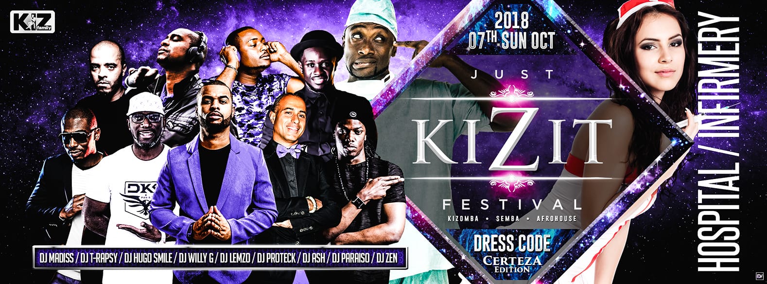 ☆★☆ justKIZit Festival 2018 Official ☆★☆ Sunday Night Hospital