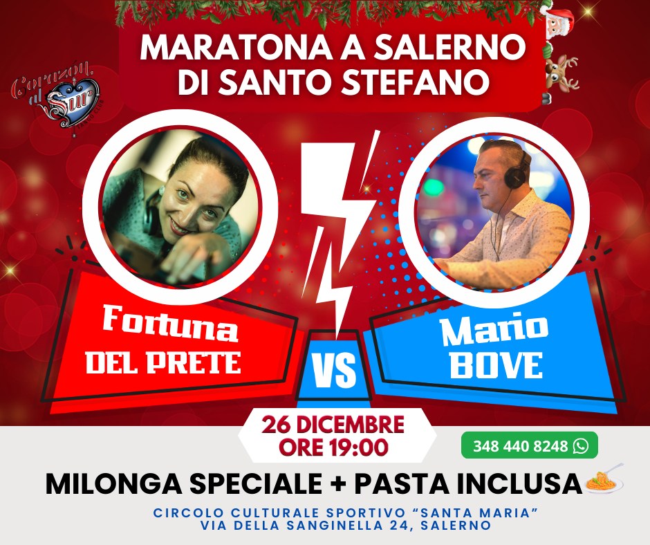 Maratona Tango a Salerno di Santo Stefano