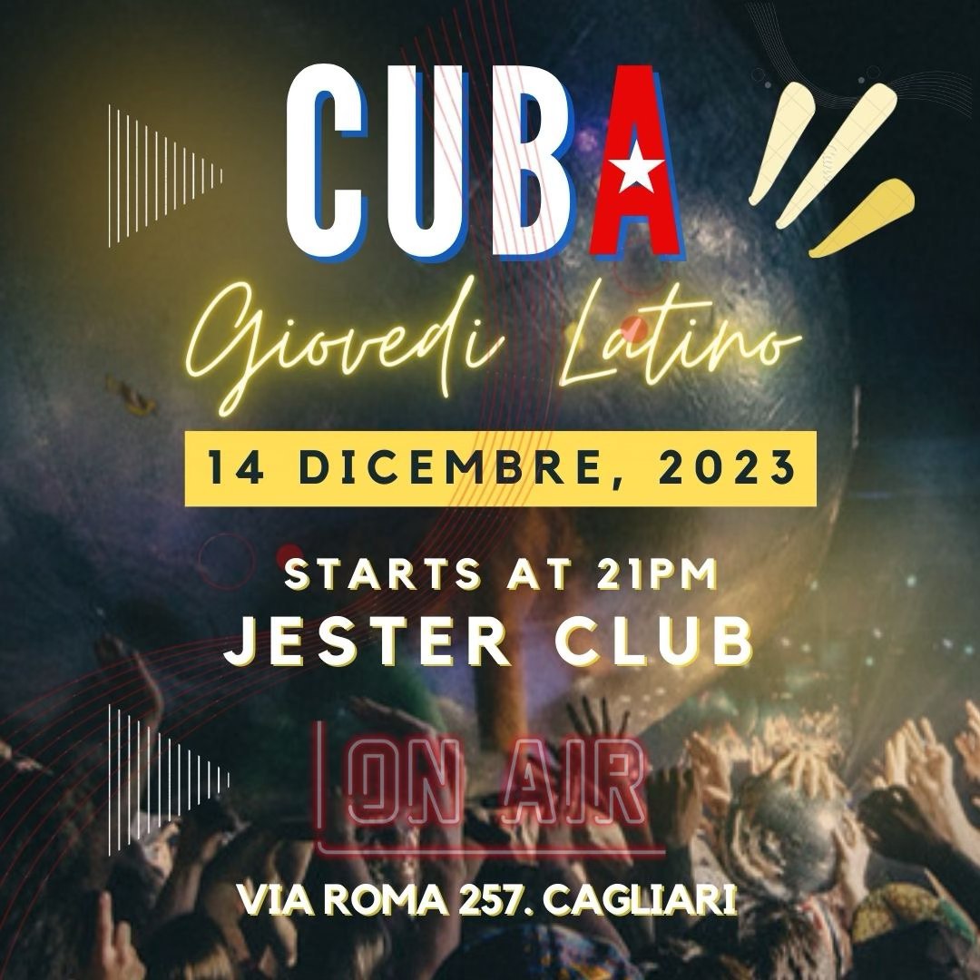 Giovedì Latino a Jester Club