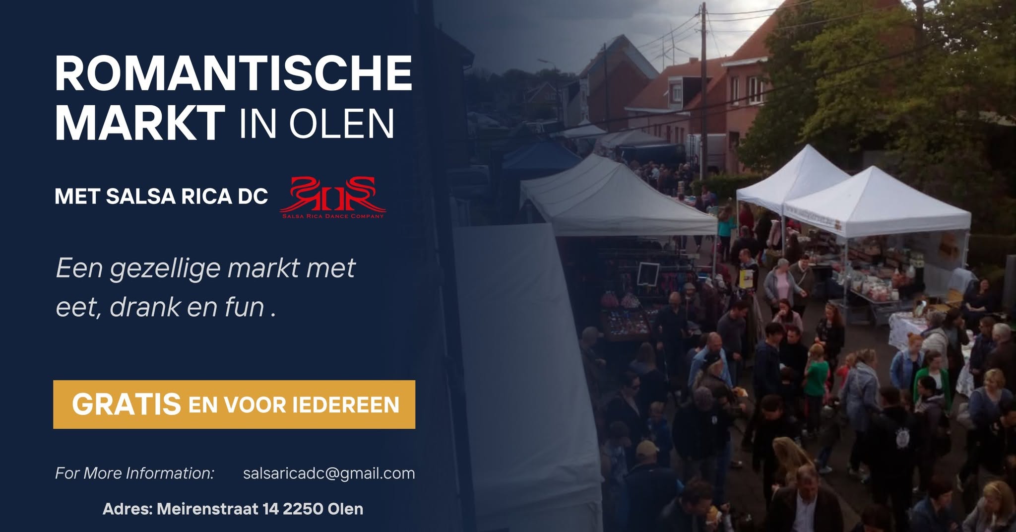 Salsa Rica @ Romantiche Markt in Olen