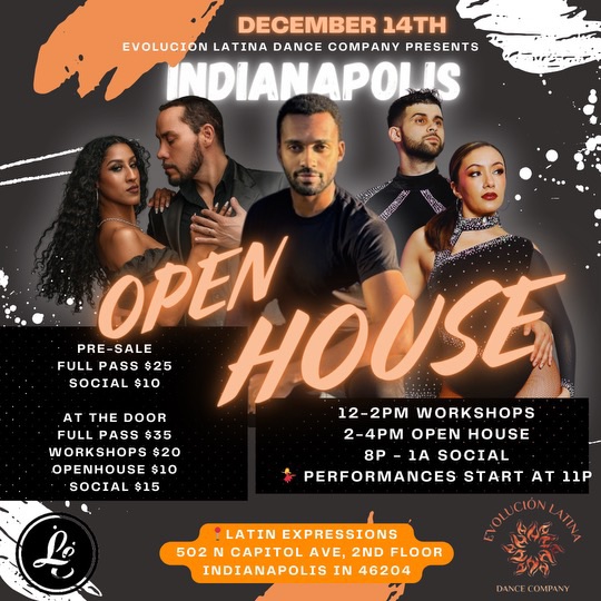 Evolución Latina Indianapolis Open House