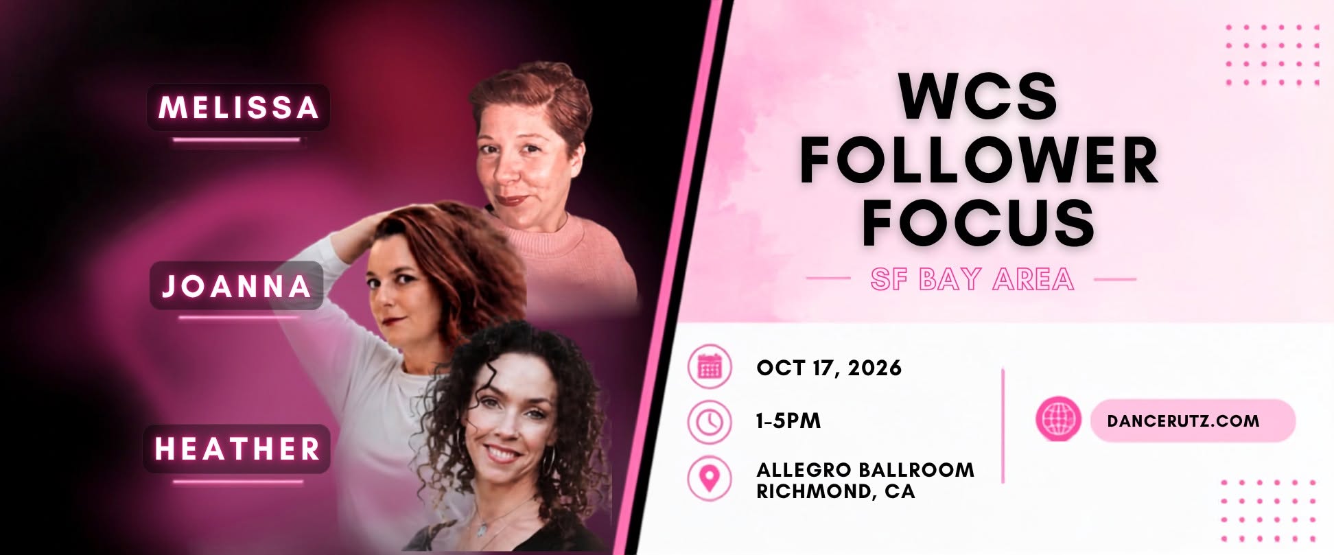 WCS Follower Focus Intensive San Francisco Bay Area