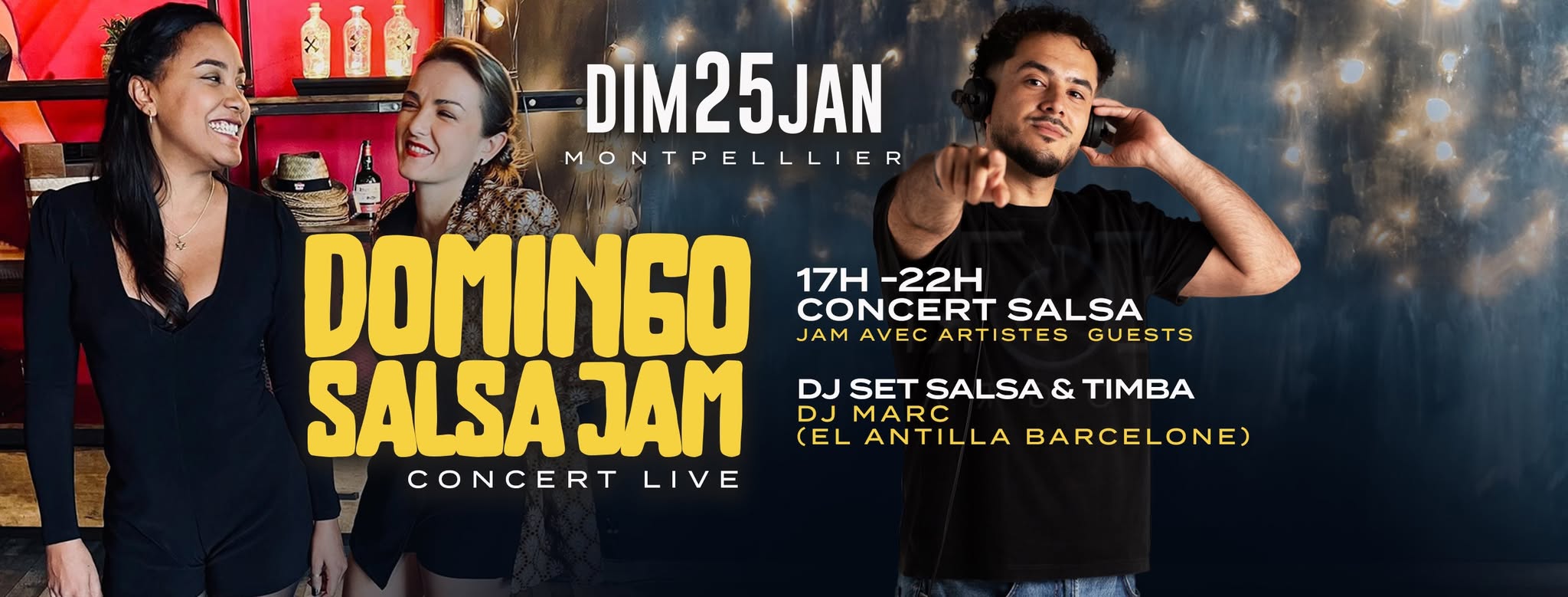 Domingo Salsa Jam Music live avec Elena, Zurley & guests