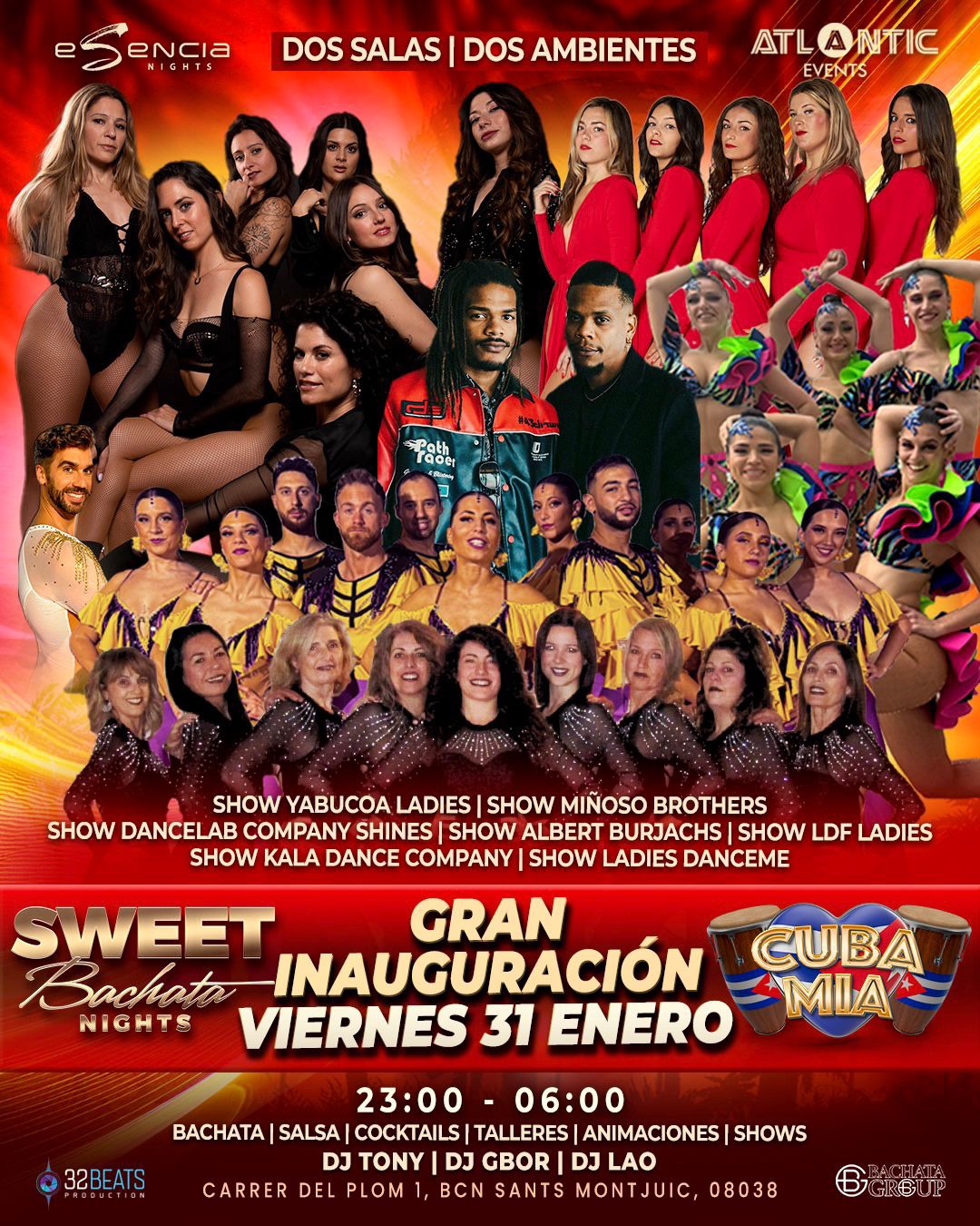 Gran inauguración- Seeet Bachata Nights- Salsa and Bachata party