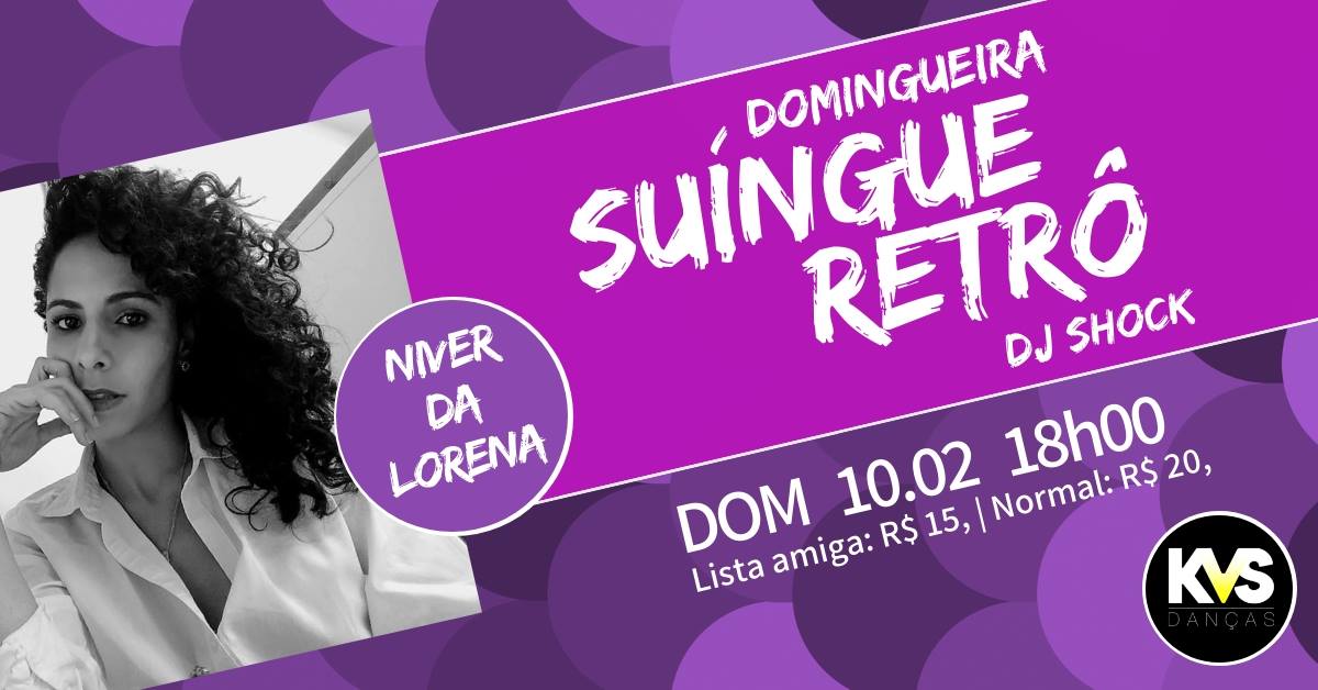 Domingueira Suíngue Retrô