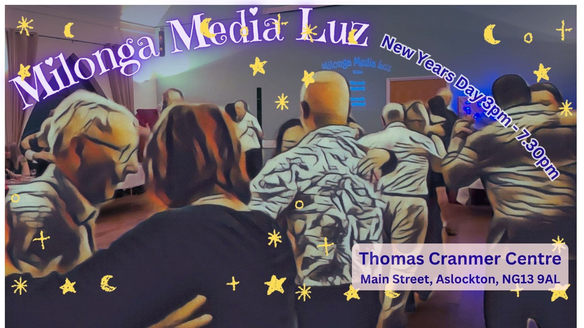 New Years Day Matinee Milonga Media Luz Notts