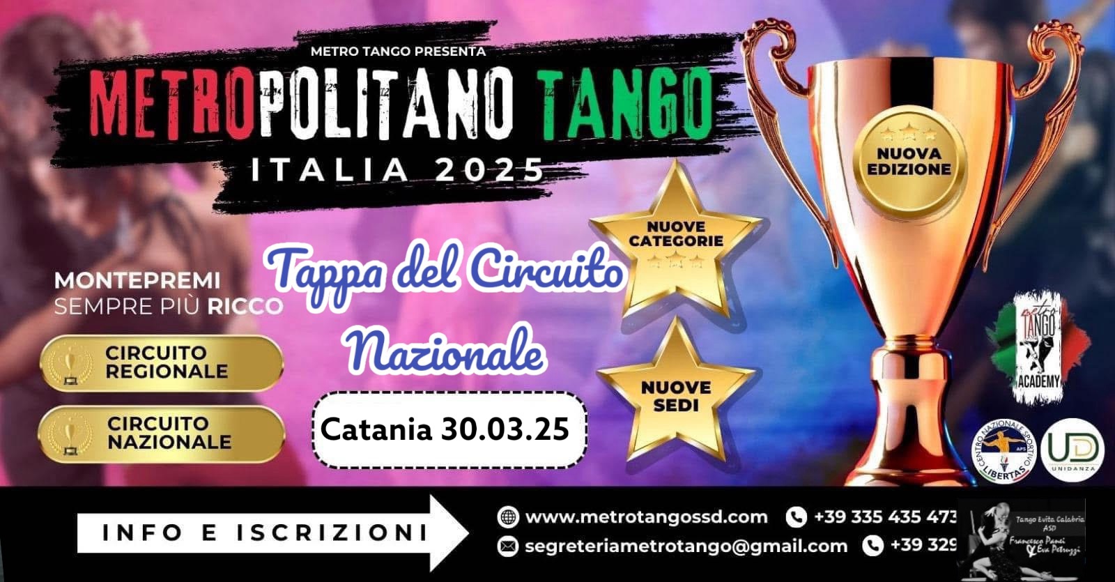 Metropolitano Tango Tappa di Catania