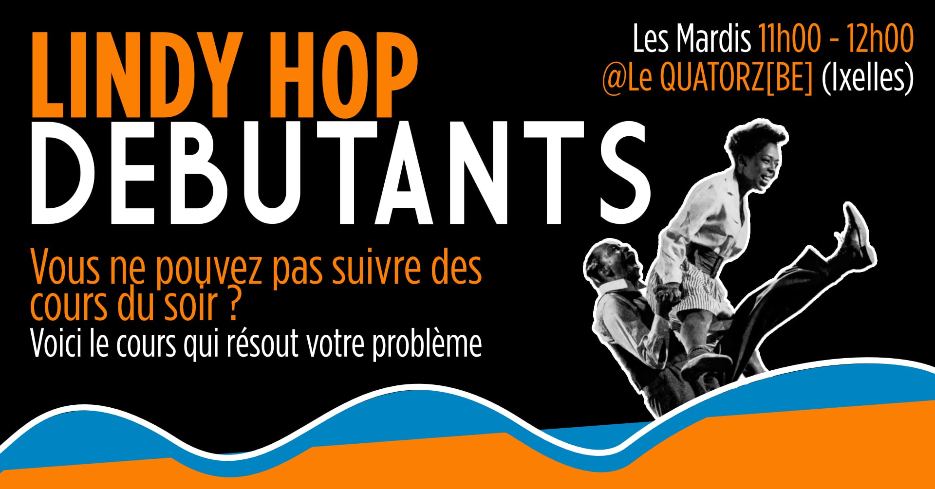 Lindy Hop débutants - le matin