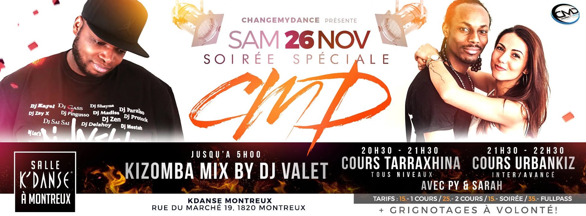 Soirée Spéciale CMD 26 11 16 - Dernière de l'année 2016