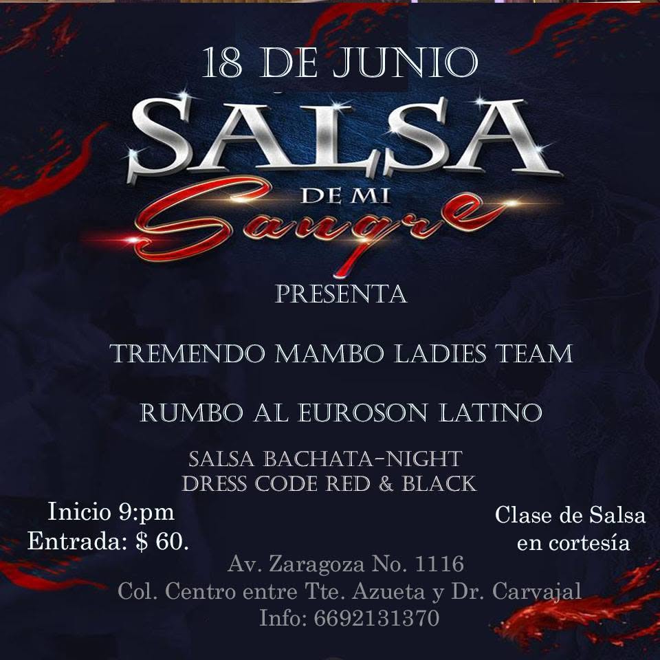 Salsa De Mi Sangre Rumbo Al Euroson