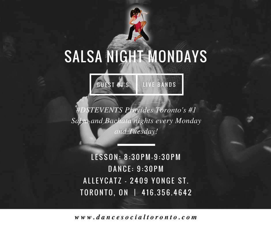 Salsa Night Mondays at Alleycatz!