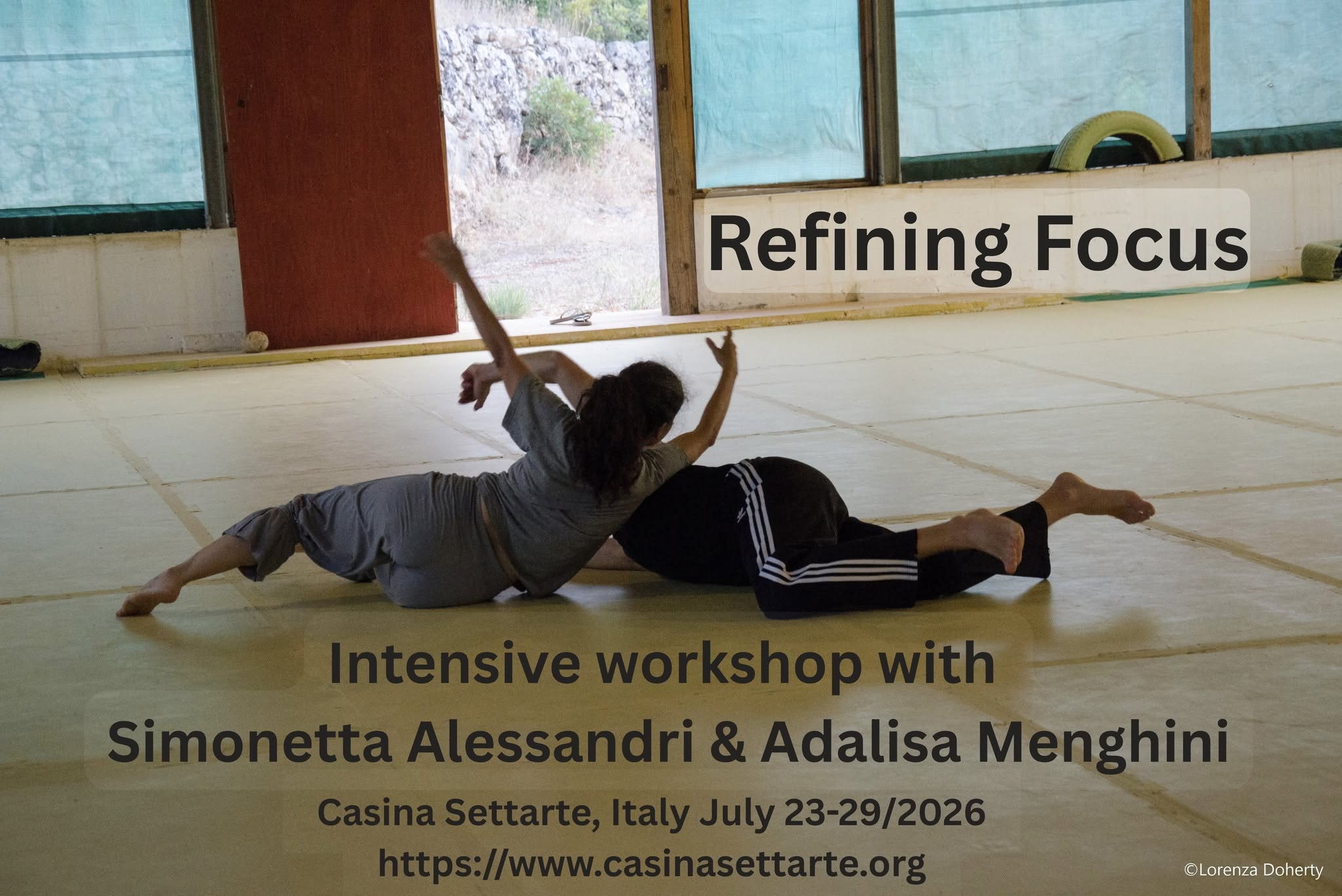 Refining Focus - Intensive workshop with Simonetta Alessandri & Adalisa Menghini